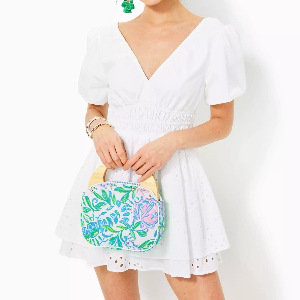 NWT!❤️Lilly Pulitzer❤️ Axelle Eyelet Romper Dress